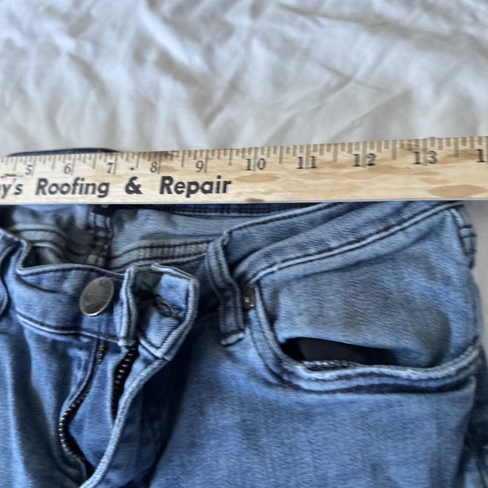 Kuth From The Kloth Women's Ankle Straight Leg Cuff Size 6 Denim Jeans - Picture 3 of 7